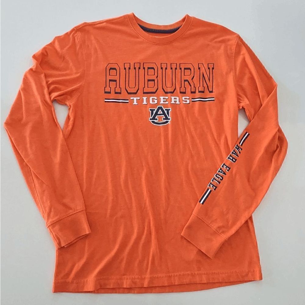 Men's NCAA Auburn Tigers Spackler Long Sleeve Graphic T-Shirt Colosseum Athletic
